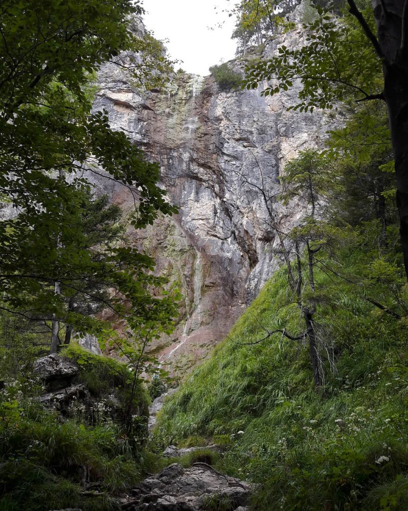 kleiner Wasserfall in den Ötschergräben