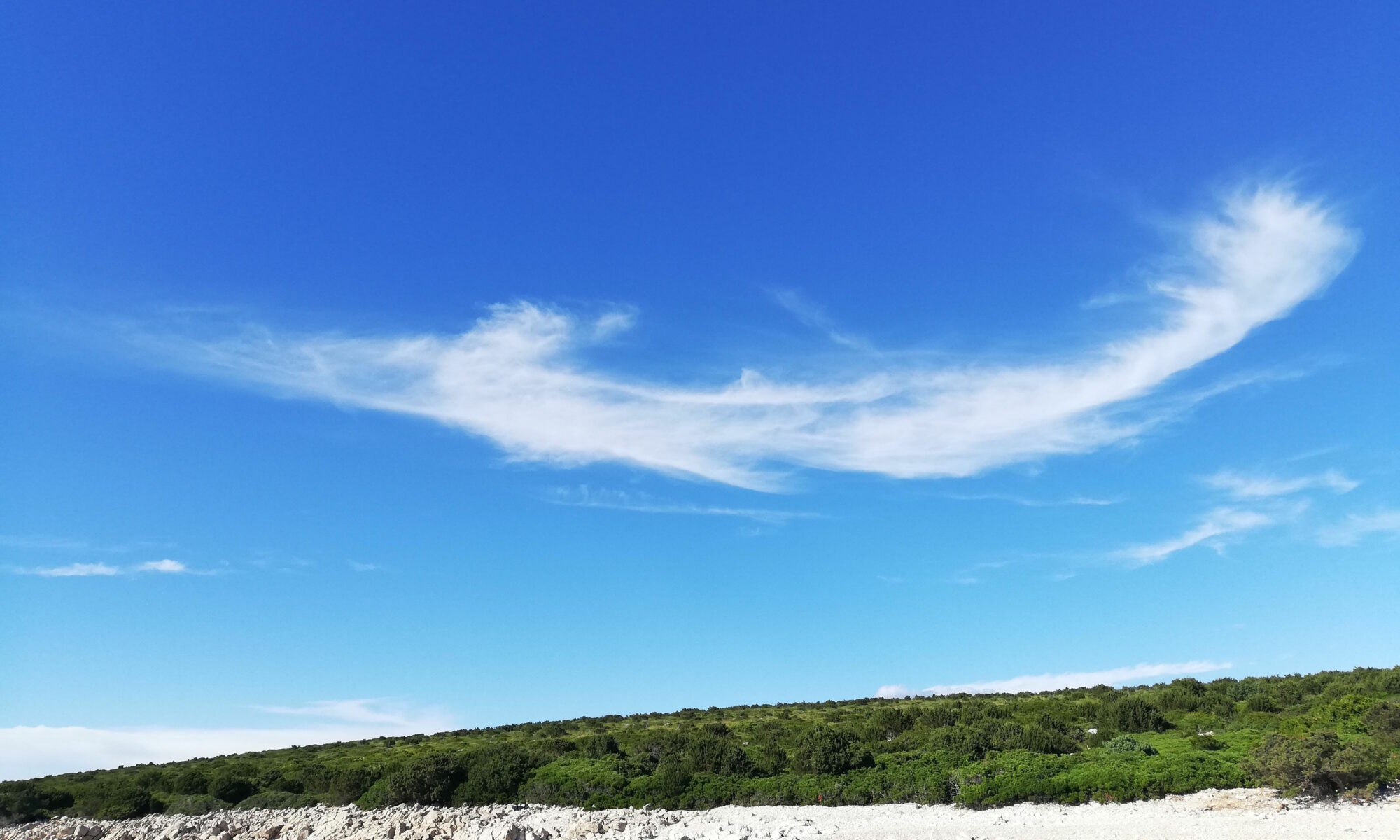 Wolke am Himmel